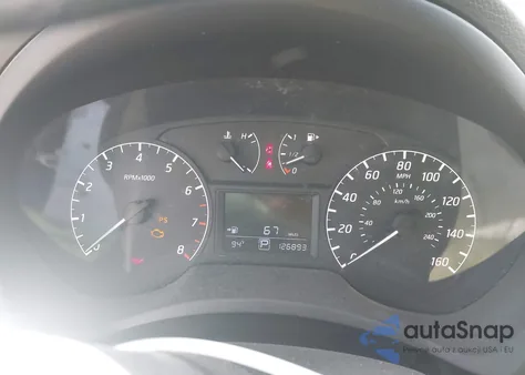 2016 Nissan Sentra S из США, поврежденный, VIN 3N1AB7AP4GY336496